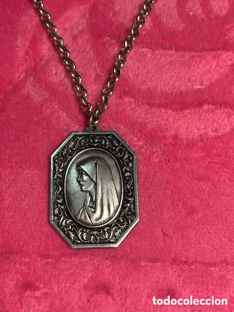 Joyeria: Medalla religiosa con cadena - Foto 2