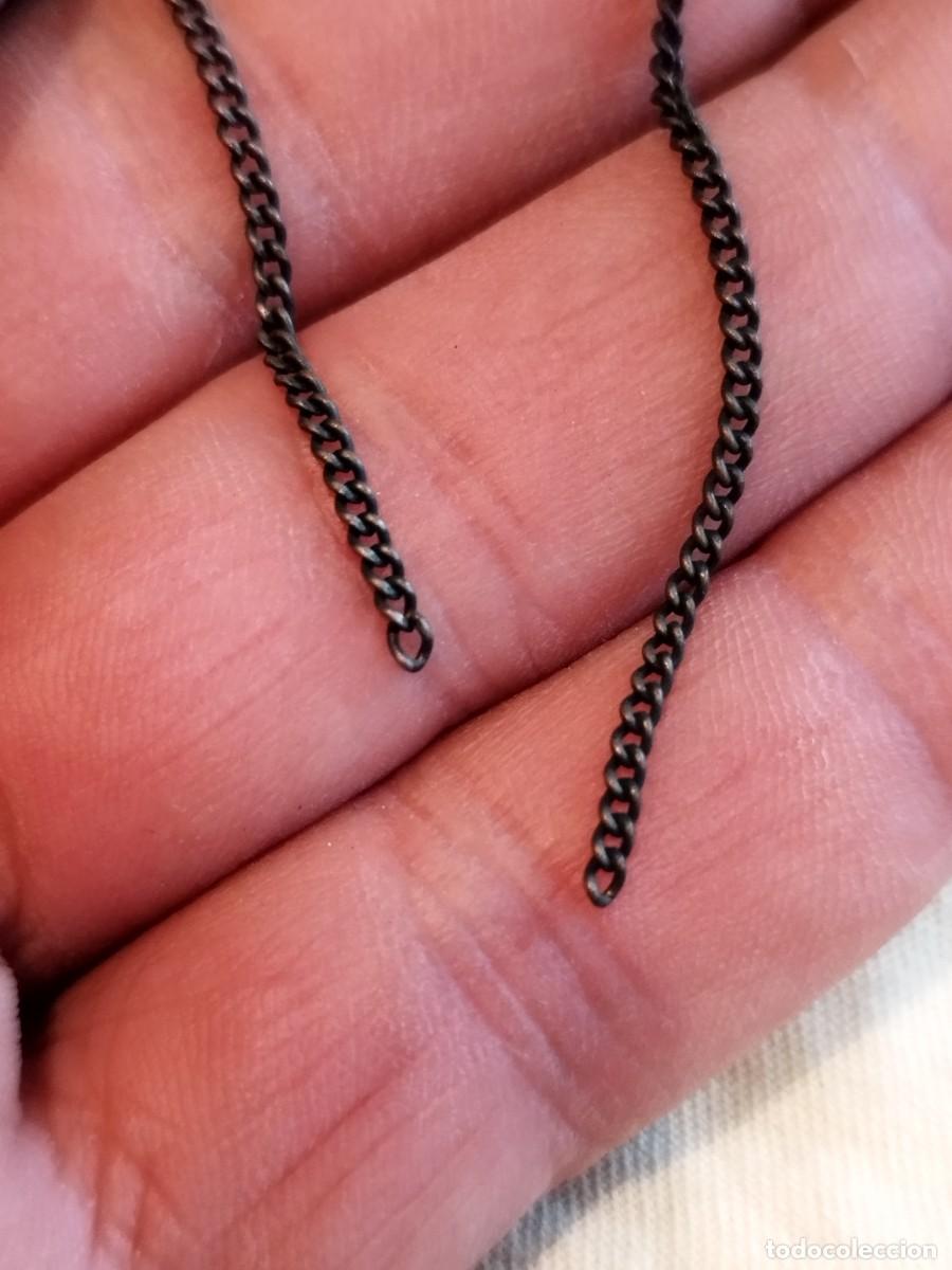 Joyeria: Antigua cadena de metal a identificar, a restaurar. - Foto 3
