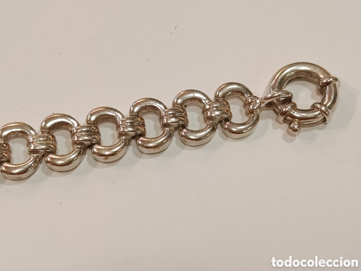 Joyeria: Pulsera eslabones. Plata 925 - Foto 2