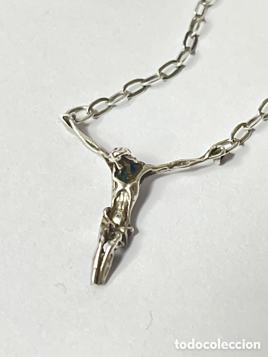 Joyeria: Collar de plata religiosa CC369 - Foto 2