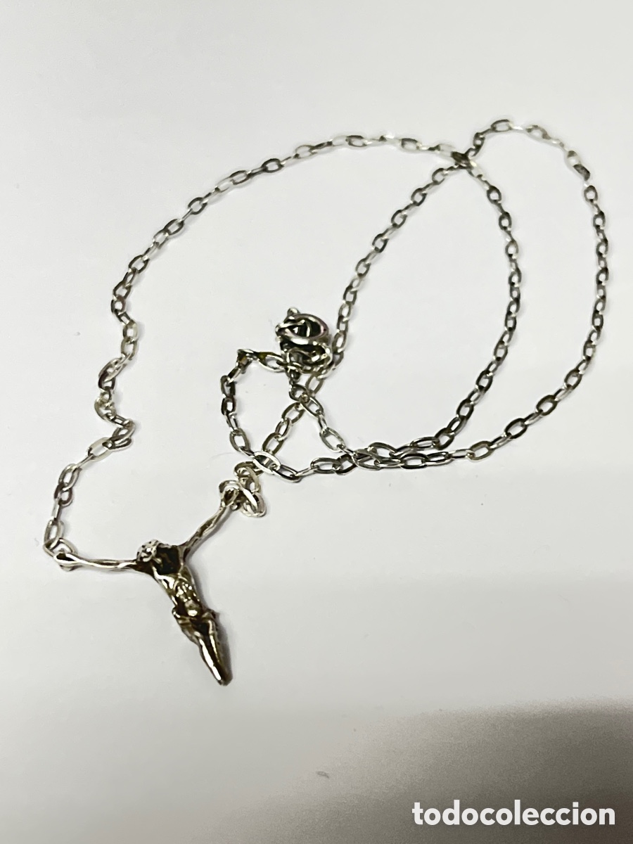Joyeria: Collar de plata religiosa CC369 - Foto 5