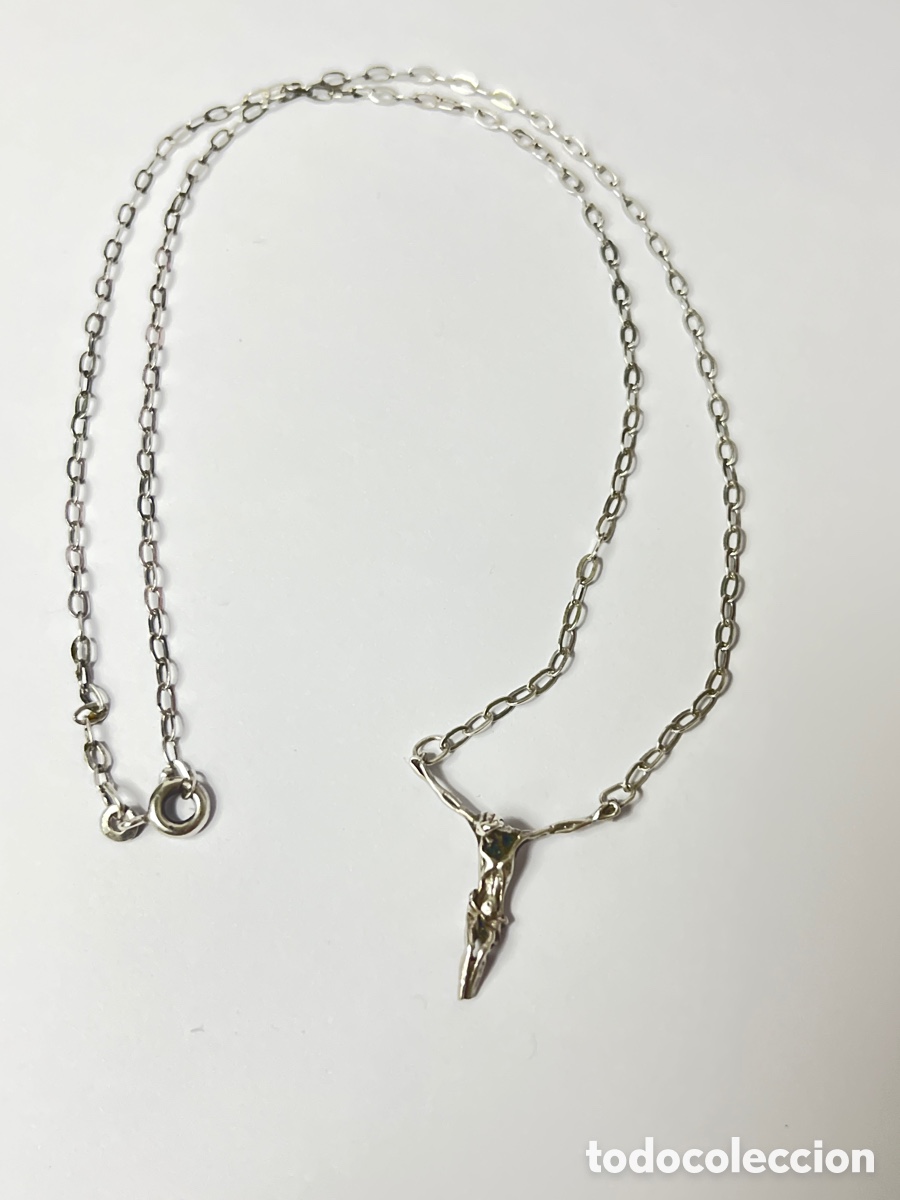 Joyeria: Collar de plata religiosa CC369 - Foto 1