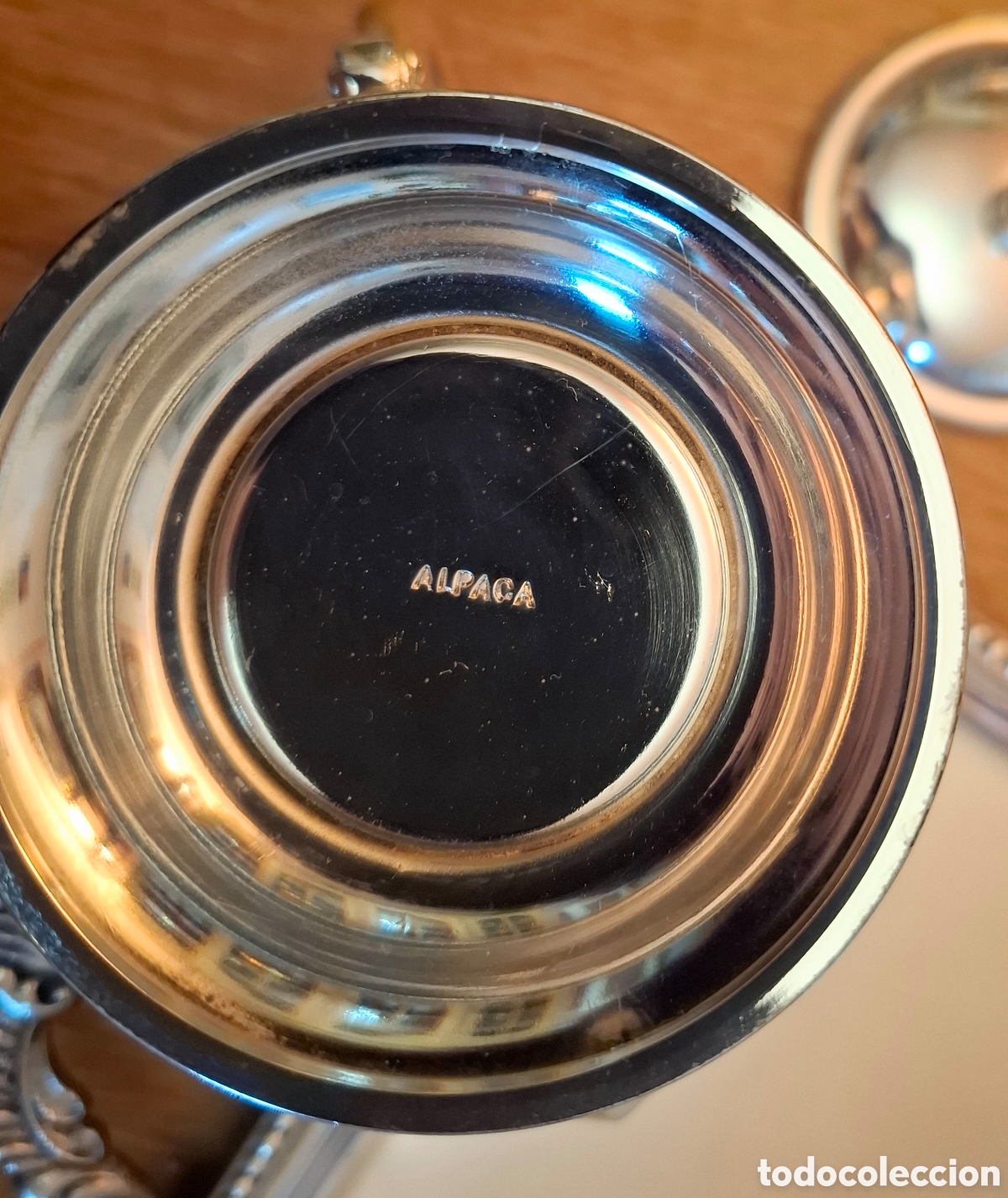 Joyeria: SERVICIO DE CAFE DE ALPACA PLATEADA - Foto 8
