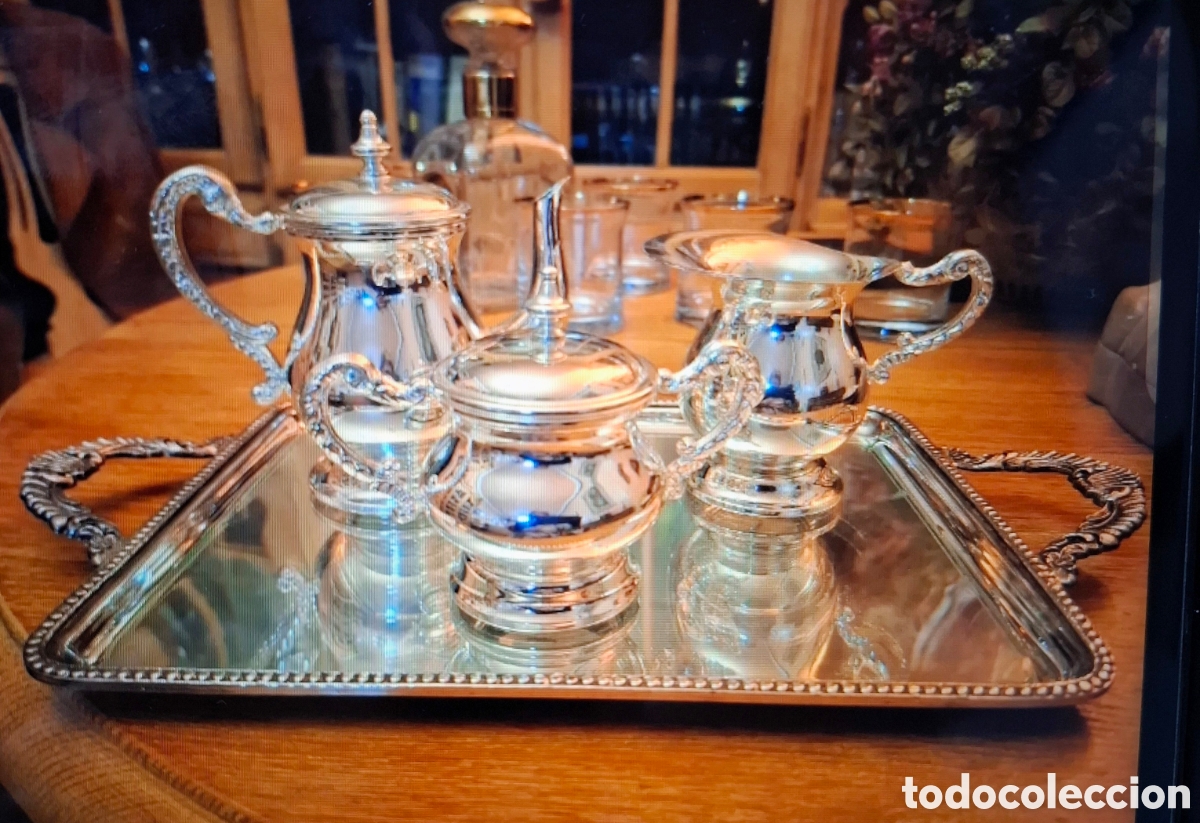 Joyeria: SERVICIO DE CAFE DE ALPACA PLATEADA - Foto 1