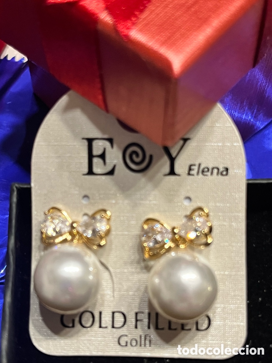 Joyeria: Pendientes Gold Filled (ba&ntilde;o de oro) - Foto 3