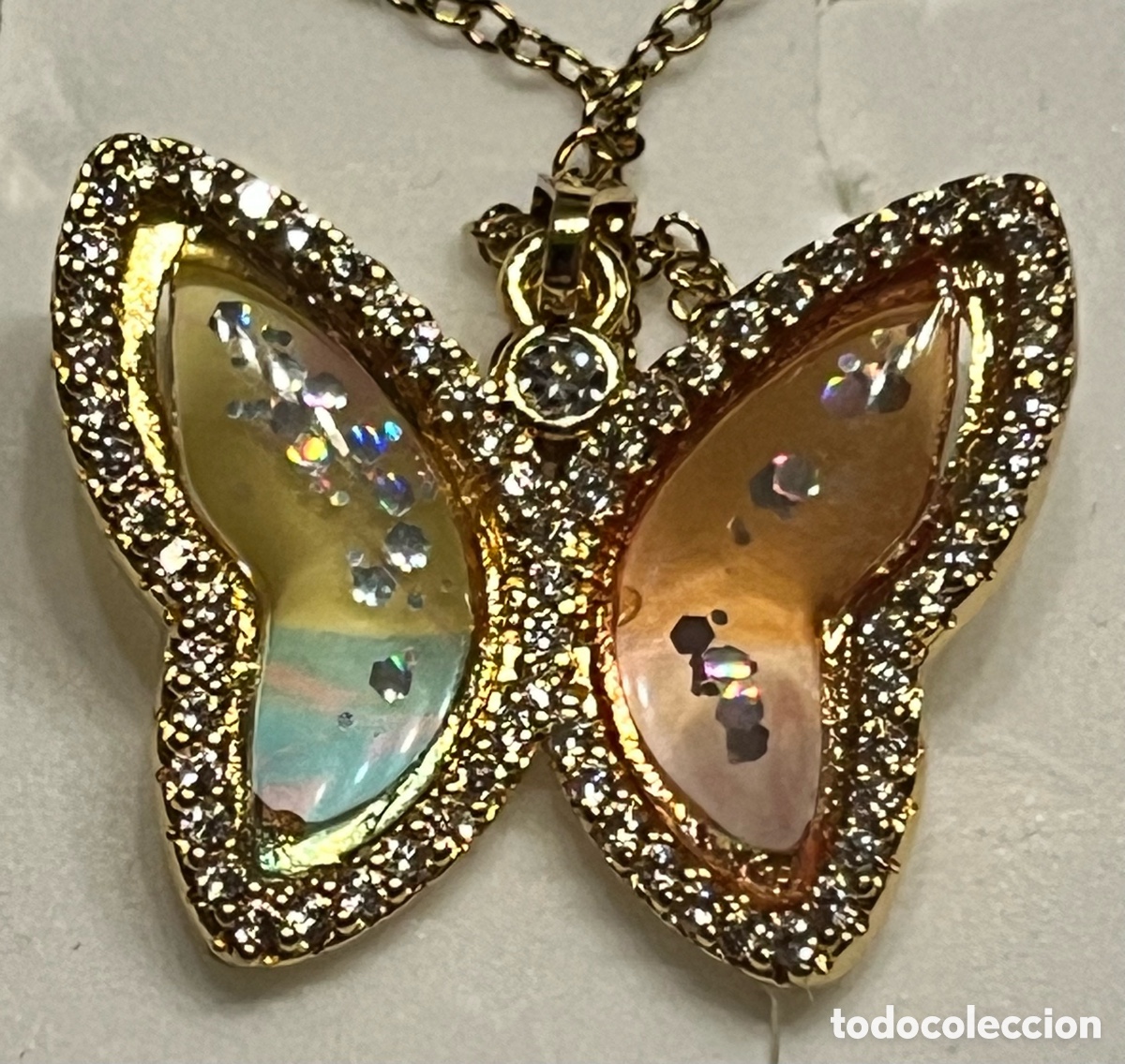 Joyeria: Colgante mariposa con cadena - Foto 4