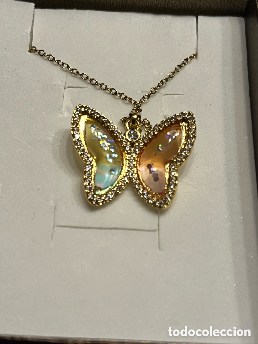 Joyeria: Colgante mariposa con cadena - Foto 1