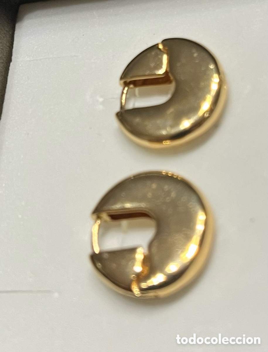 Joyeria: Aros grandes dorados - Foto 3