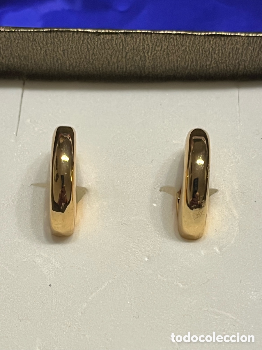 Joyeria: Aros grandes dorados - Foto 4