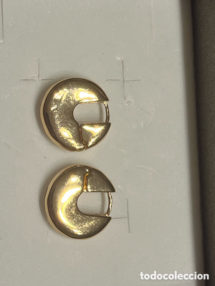 Joyeria: Aros grandes dorados - Foto 5