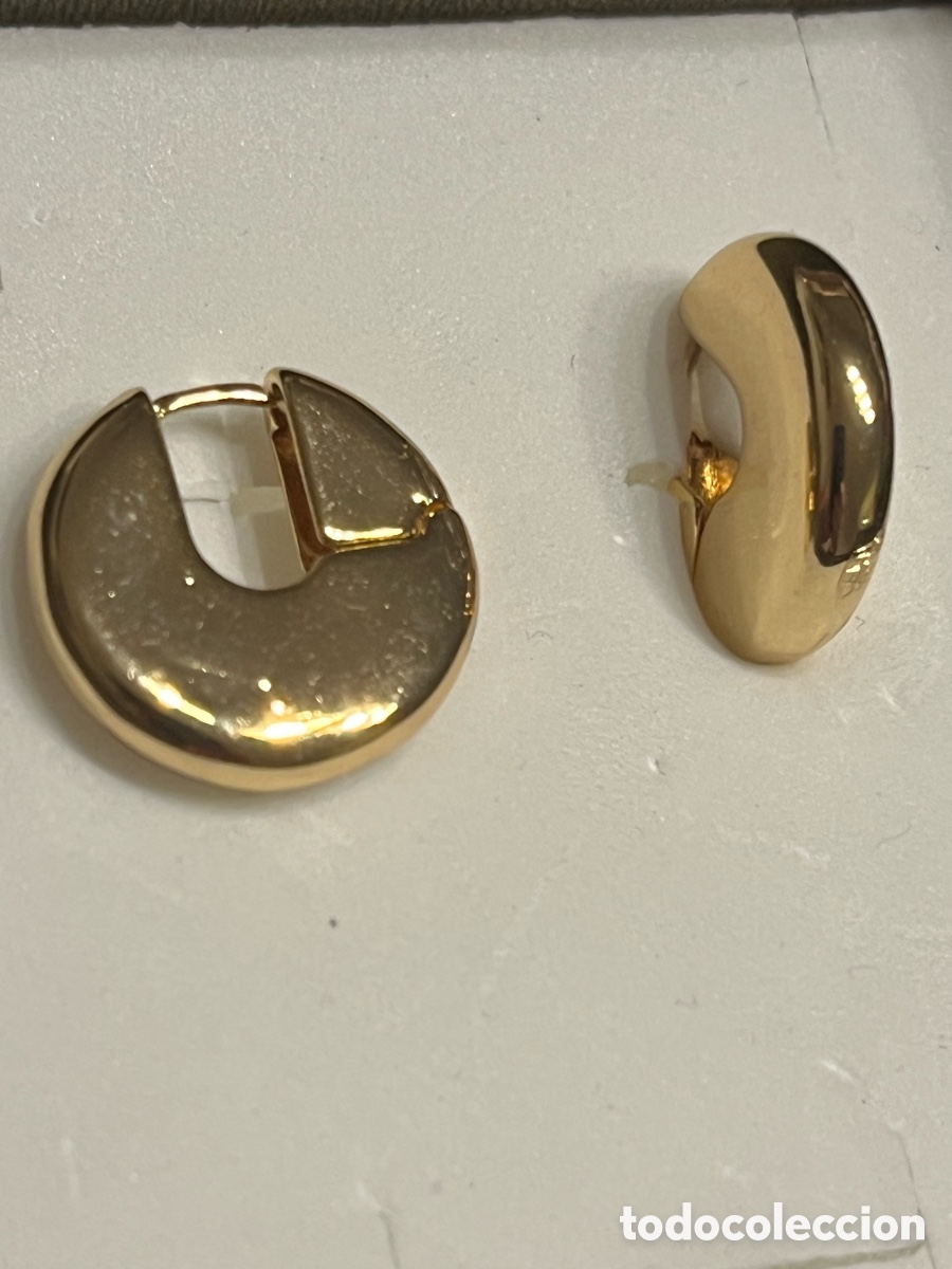 Joyeria: Aros grandes dorados - Foto 1