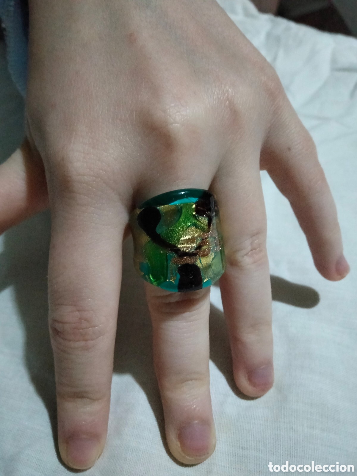 Joyeria: Anillos cristal de murano - Foto 5