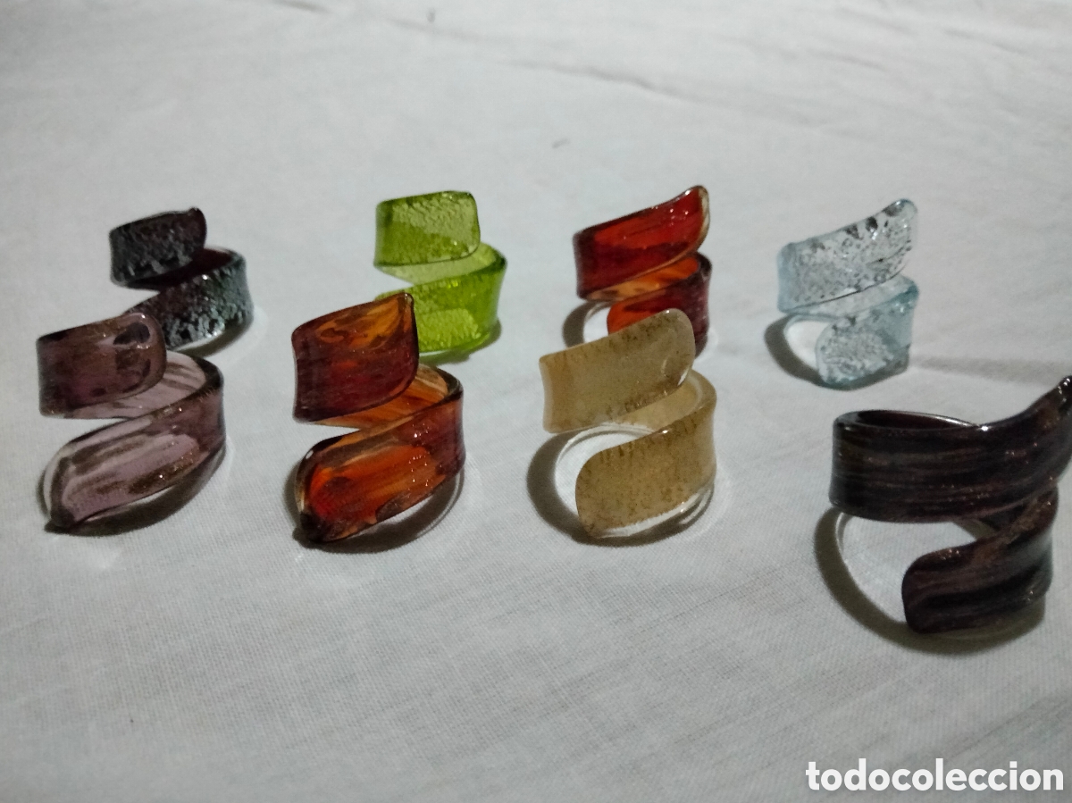 Joyeria: Anillos cristal de murano - Foto 1