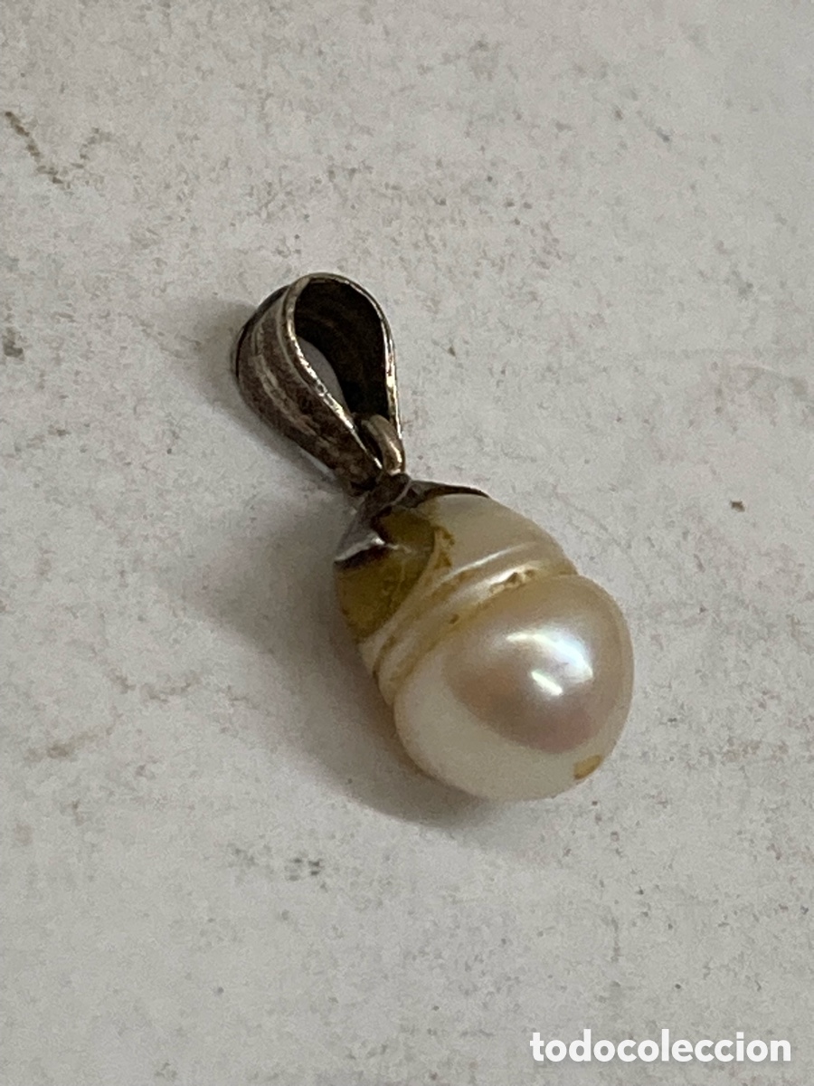 Joyeria: Colgante de plata perla C511 - Foto 1