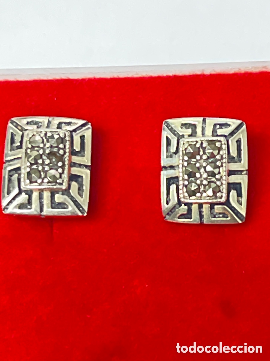 Joyeria: Pendientes de plata y marquesitas /P388 - Foto 1