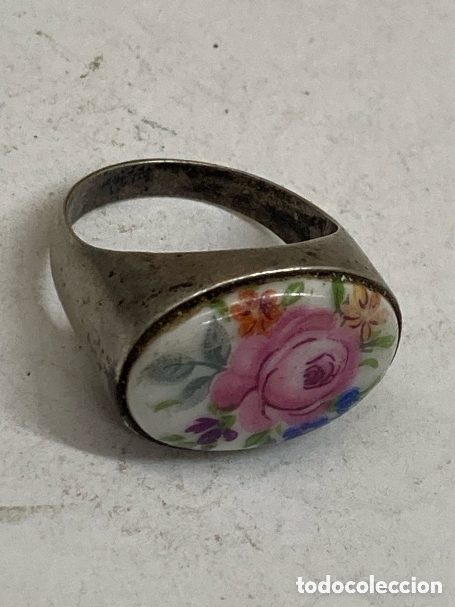 Joyeria: Anillo de plata cer&aacute;mica S384 - Foto 1