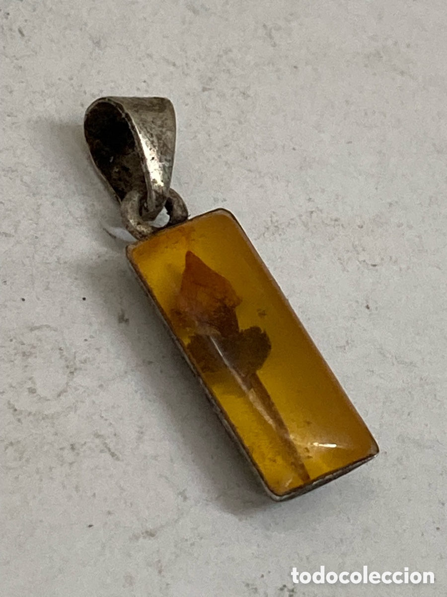 Joyeria: Colgante de plata resina C511 - Foto 1