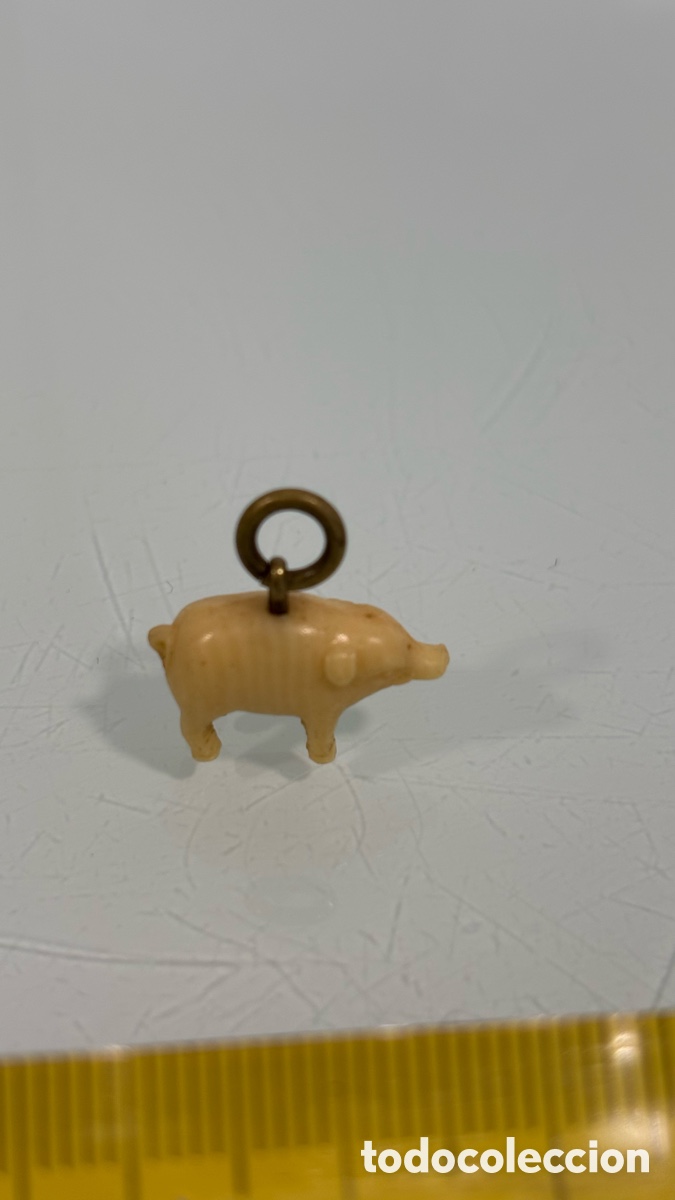 Joyeria: Antiguo Colgate Cerdo - Foto 4