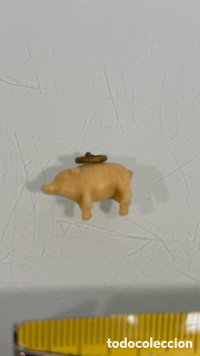 Joyeria: Antiguo Colgate Cerdo - Foto 1