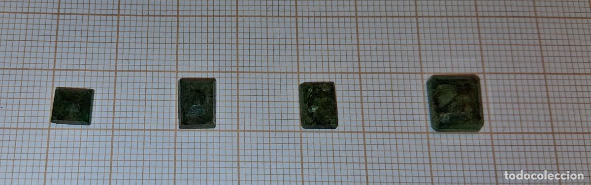 Joyeria: LOTE DE 4 ESMERALDAS. - Foto 1