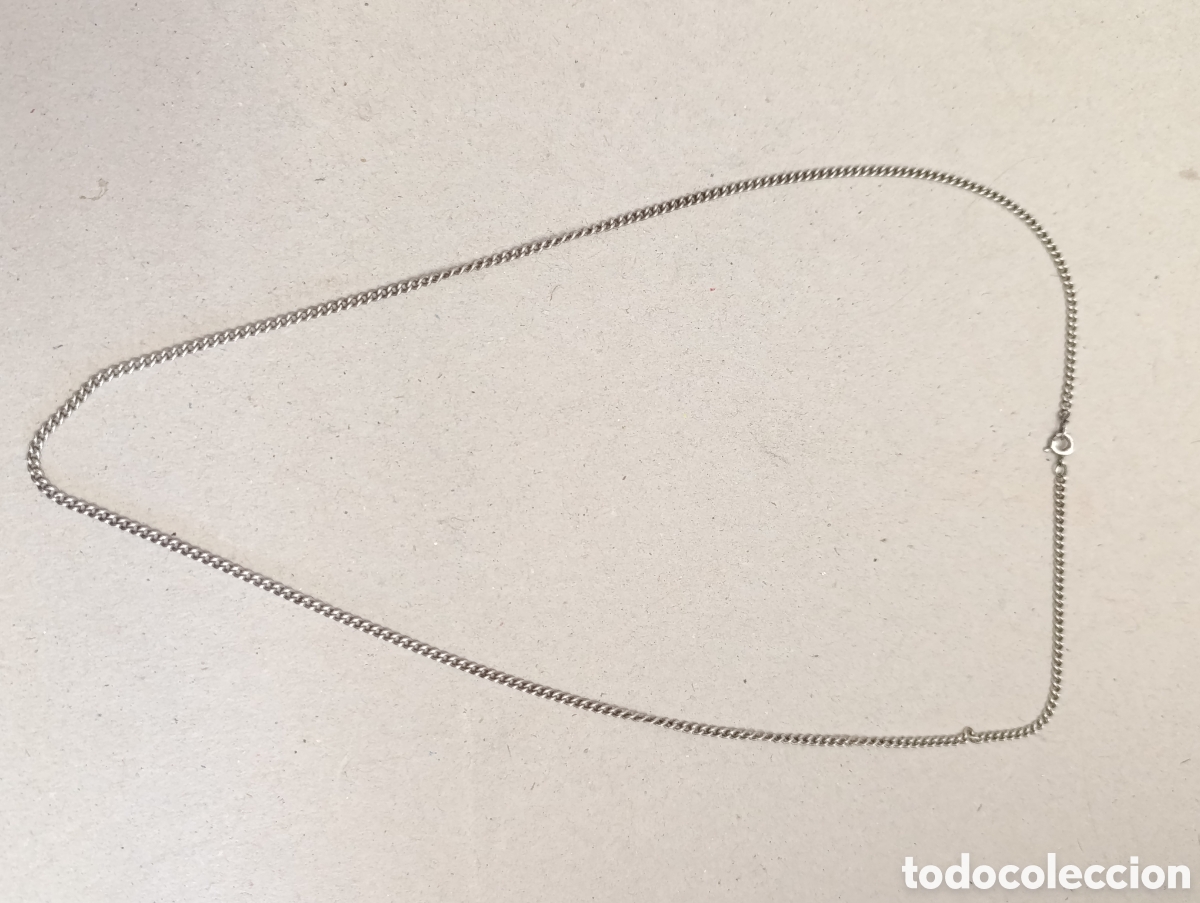 Joyeria: CADENA DE PLATA. 28,5 CM CERRADA - Foto 2