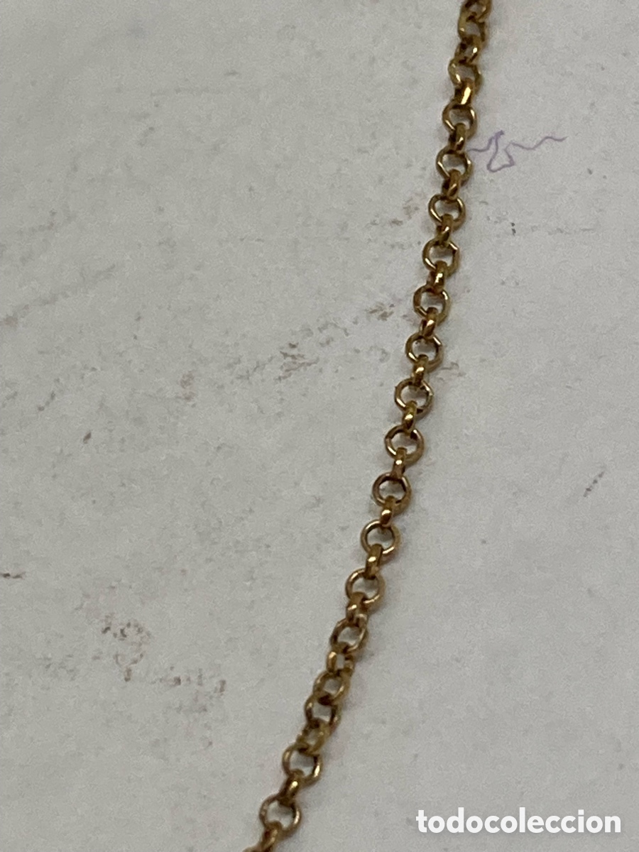 Joyeria: Cadena de plata chapada oro marca Singulari /CA401-1 - Foto 2