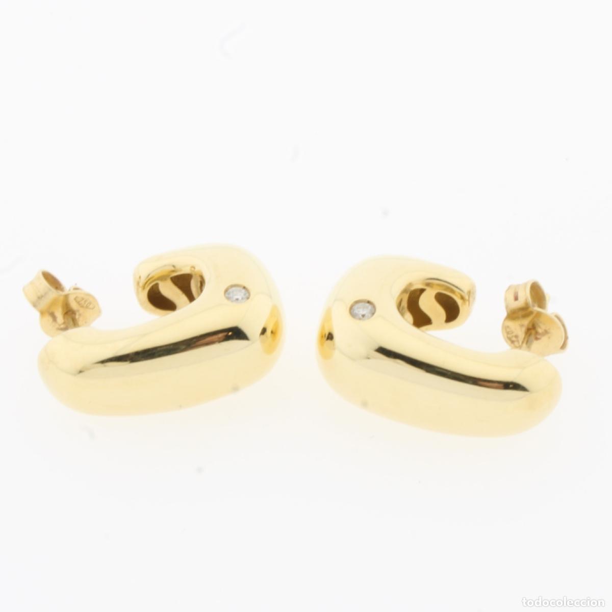 Joyeria: Pendientes Suarez oro con brillantes - Foto 4