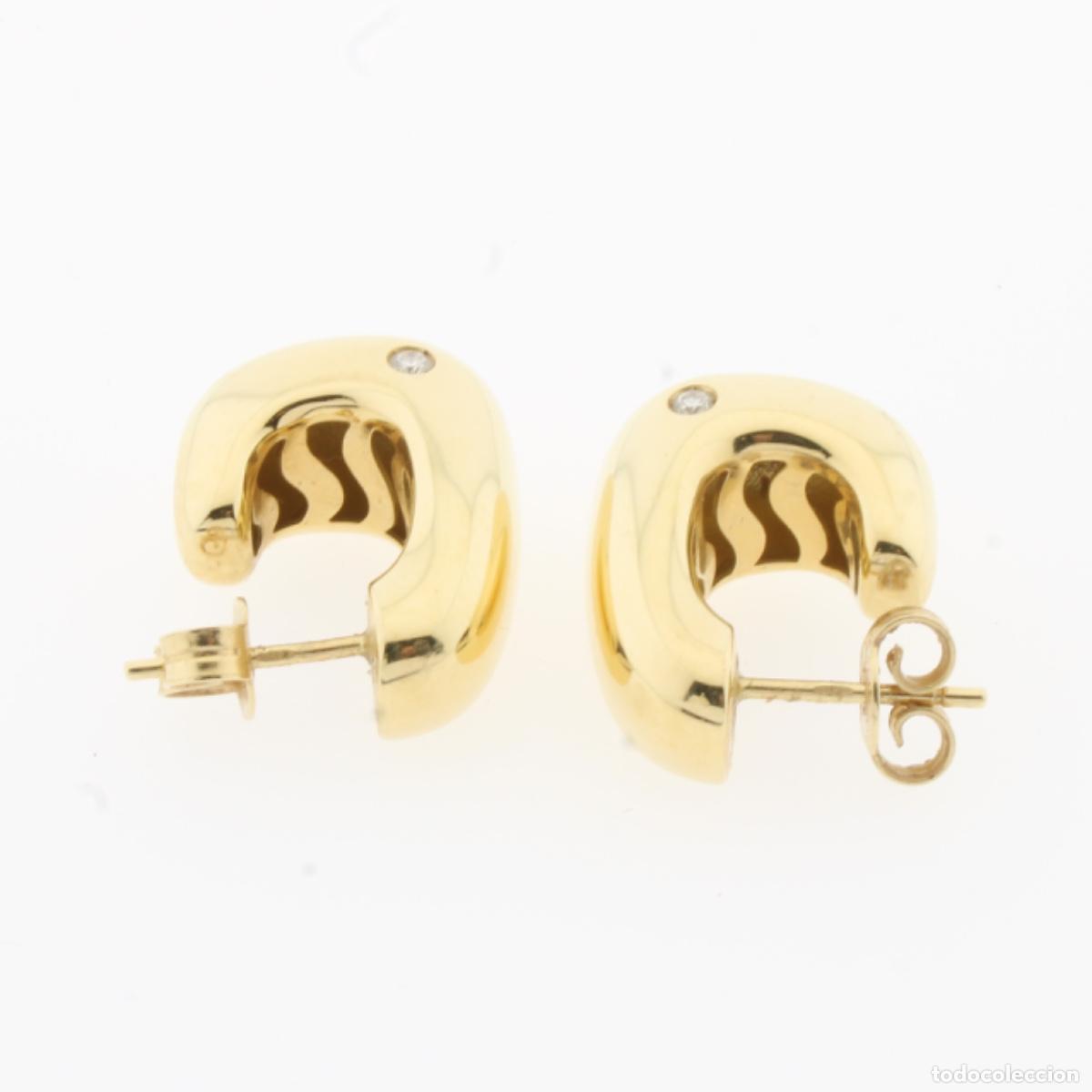 Joyeria: Pendientes Suarez oro con brillantes - Foto 5