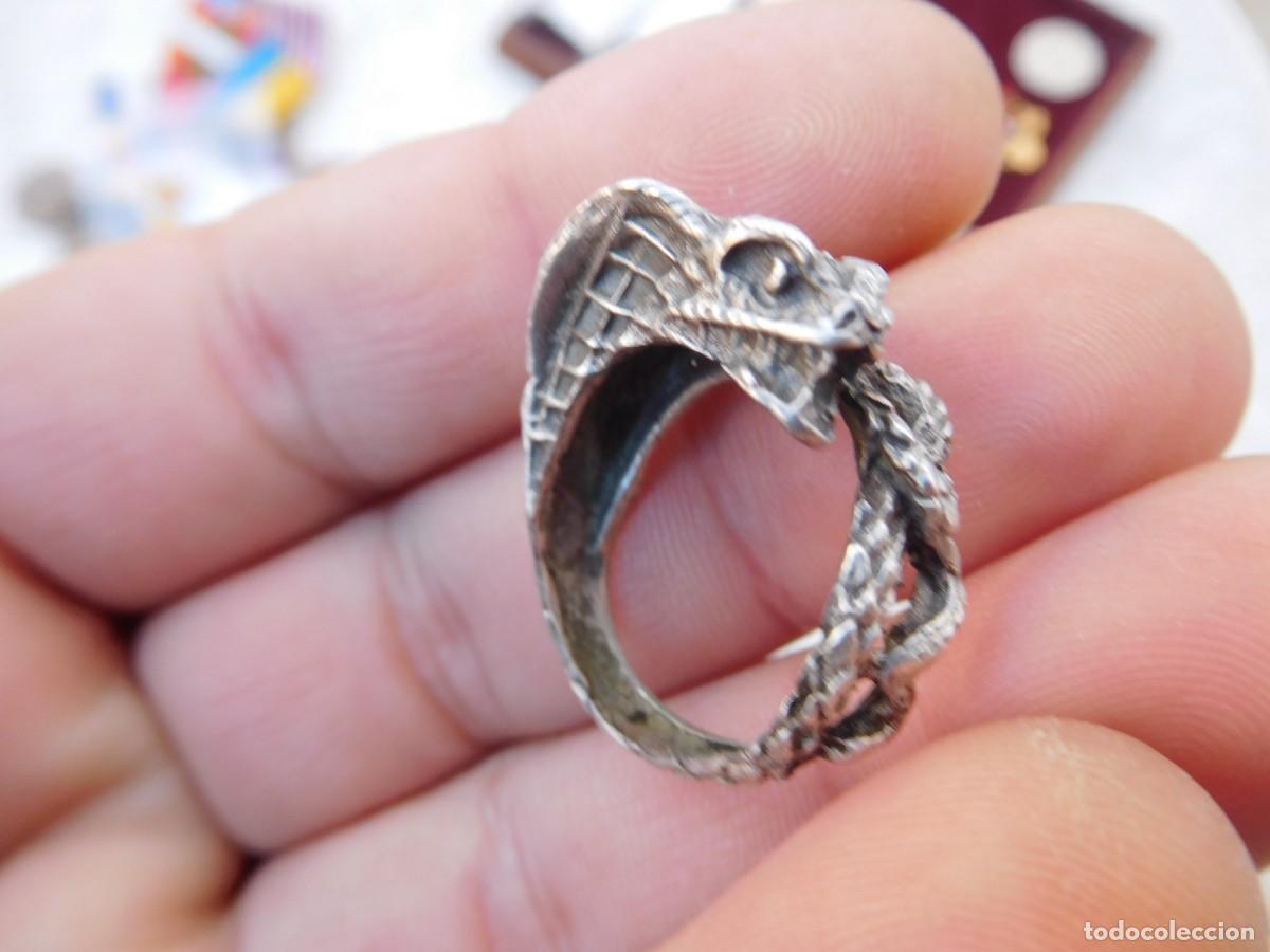 Joyeria: anillo de plata cobra - Foto 1