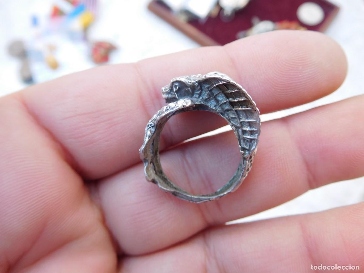 Joyeria: anillo de plata cobra - Foto 3
