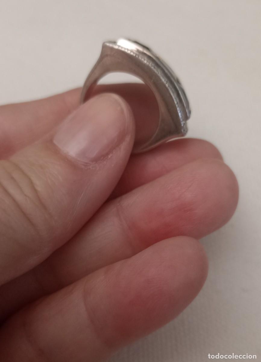 Joyeria: Vendo espectacular anillo de plata 925 y Onix. Nuevo - Foto 10
