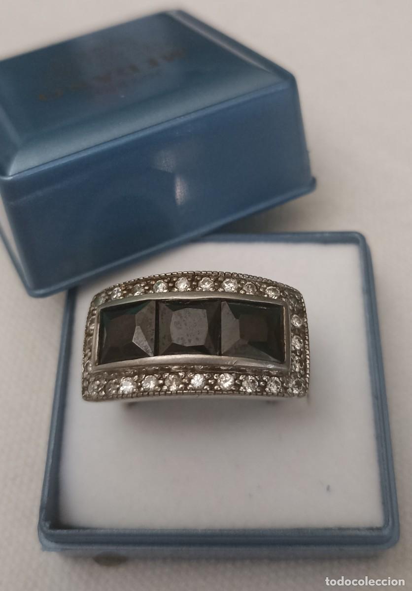 Joyeria: Vendo espectacular anillo de plata 925 y Onix. Nuevo - Foto 12