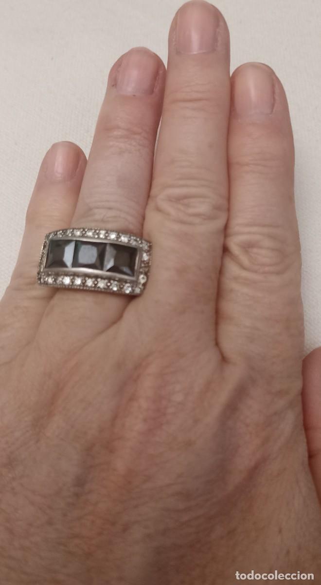 Joyeria: Vendo espectacular anillo de plata 925 y Onix. Nuevo - Foto 13