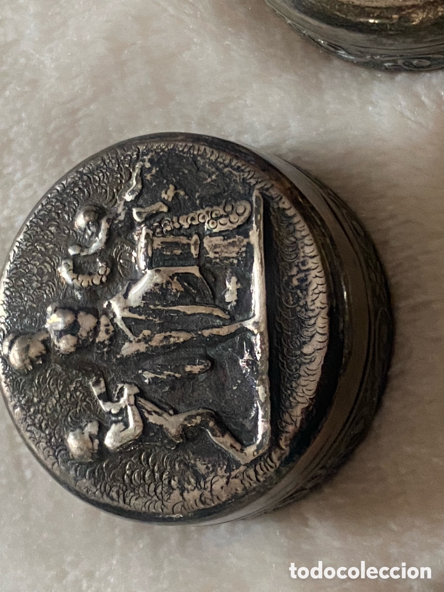 Joyeria: Cuatro. Cajitas de plata. - Foto 6