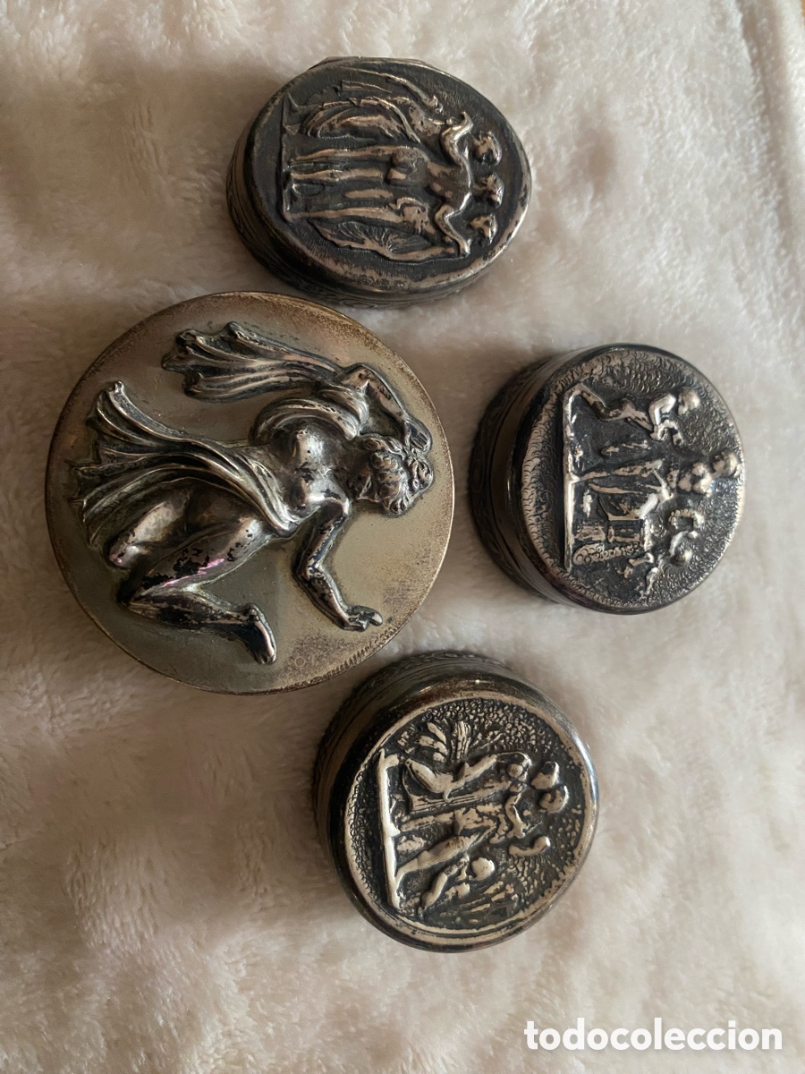 Joyeria: Cuatro. Cajitas de plata. - Foto 11
