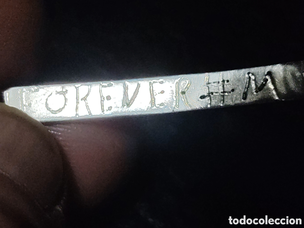 Joyeria: Pulsera,no me olvides de plata. - Foto 3