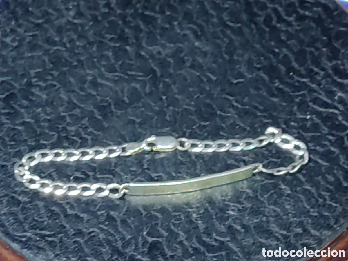 Joyeria: Pulsera,no me olvides de plata. - Foto 5