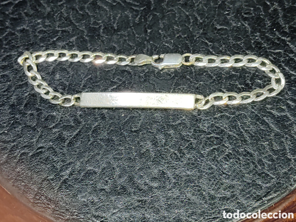 Joyeria: Pulsera,no me olvides de plata. - Foto 1