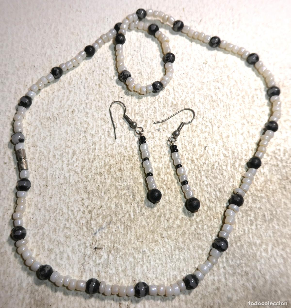 Joyeria: conjunto de collar y pendientes - Foto 1