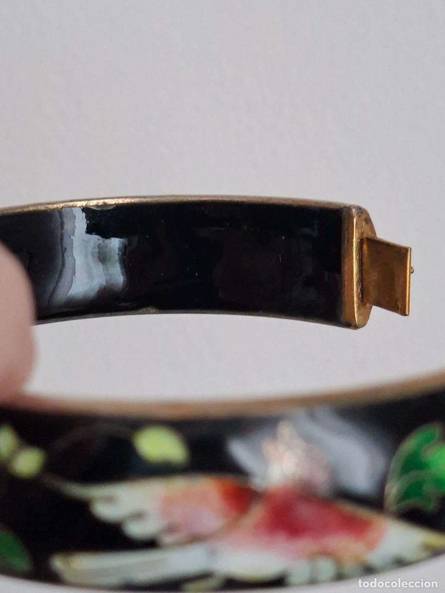 Joyeria: Antiguo brazalete de cloisonn&eacute; - Foto 4