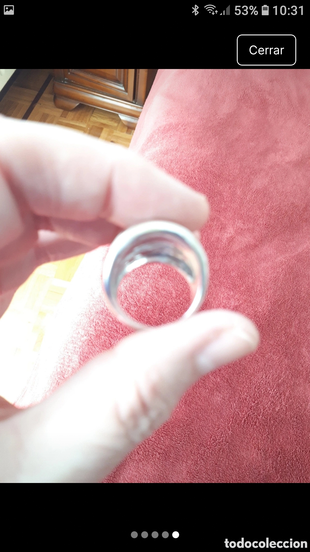 Joyeria: ANILLO PLATEADO, CIRCUNFERENCIA 8 CM - Foto 6
