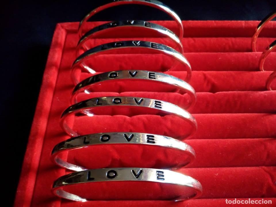 Joyeria: Pulseras LOVE ajustables &ndash; Dorada, Rosa y Plateada - Foto 8