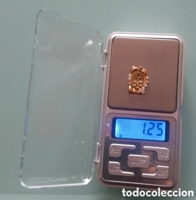 Joyeria: Cruz Caravaca oro 18k - Foto 3