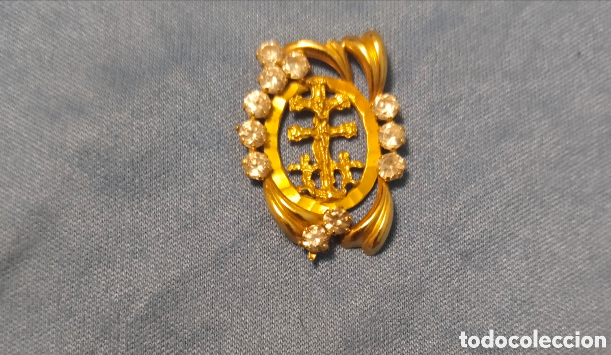 Joyeria: Cruz Caravaca oro 18k - Foto 1