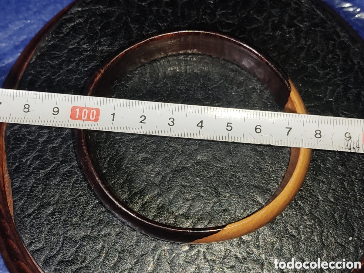 Joyeria: Pulsera de maderas diferentes.Vintage - Foto 7