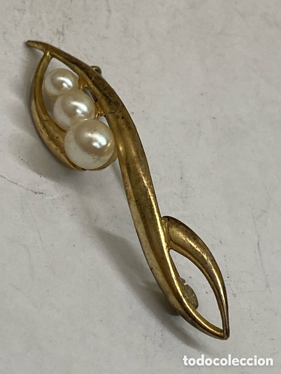 Joyeria: Broche de plata dorado B221 - Foto 1