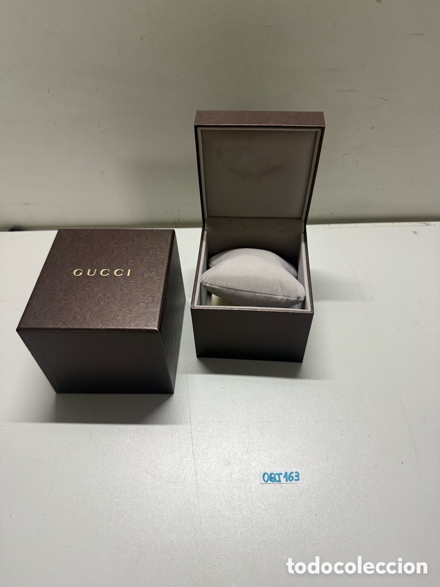 Joyeria: Gucci. Caja reloj color marr&oacute;n - Foto 2