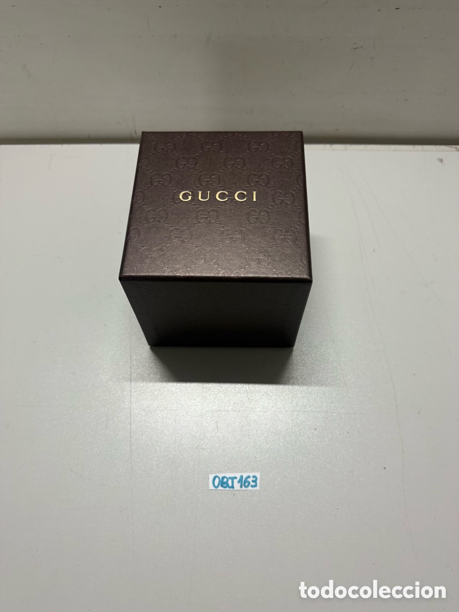 Joyeria: Gucci. Caja reloj color marr&oacute;n - Foto 1
