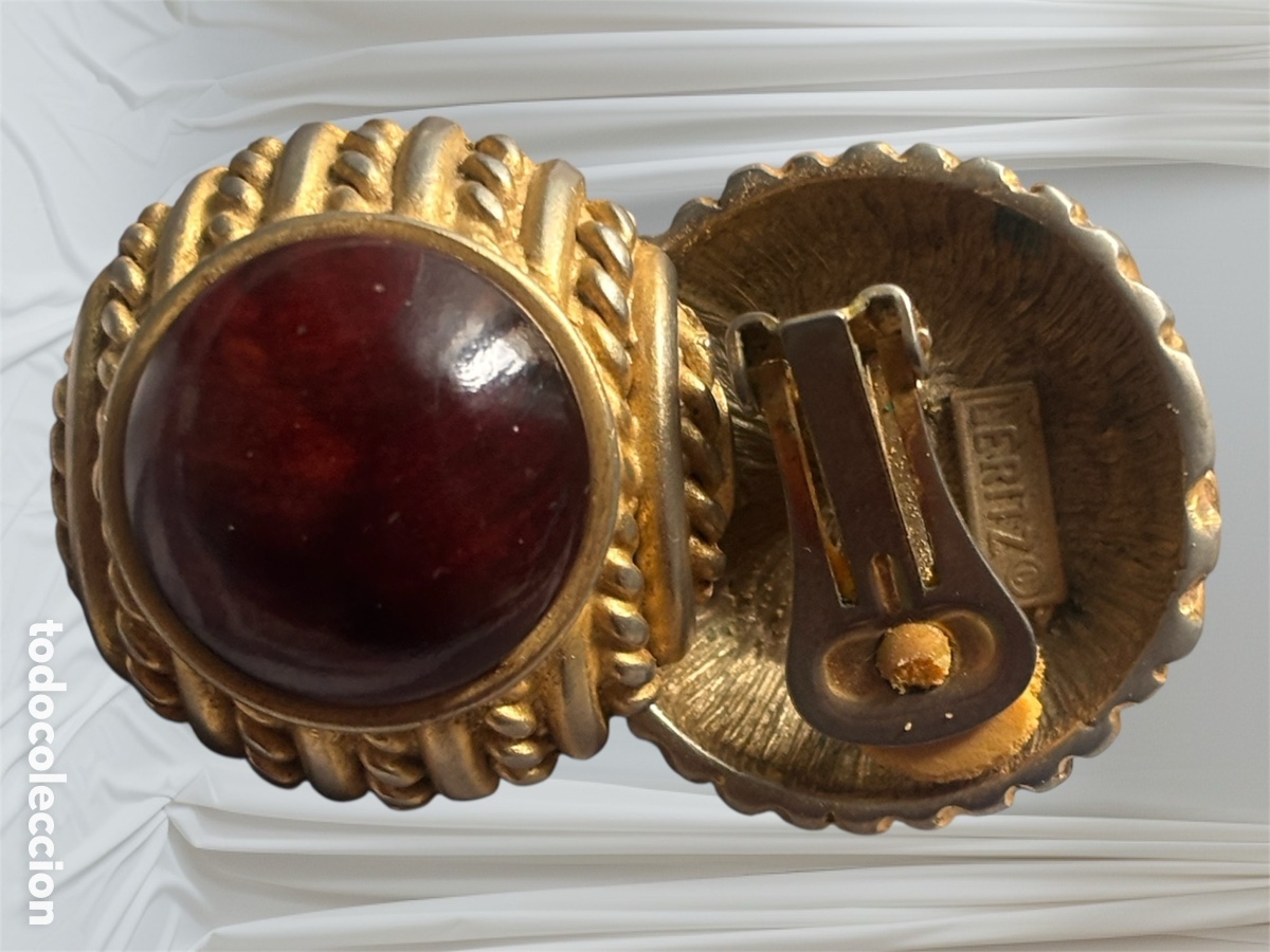 Joyeria: PENDIENTES LERITZ A&Ntilde;OS 1980&rsquo;s - Foto 2