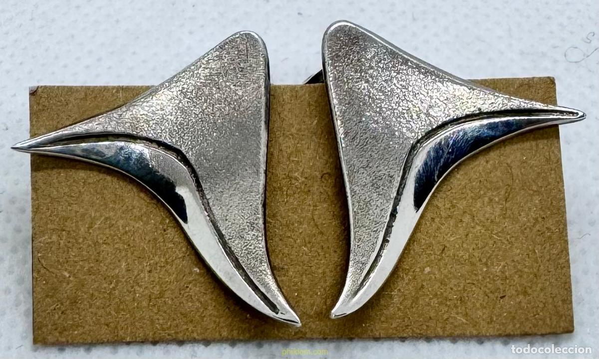 Joyeria: PAREJA DE PENDIENTES PLATA 2,70 cm - Foto 2